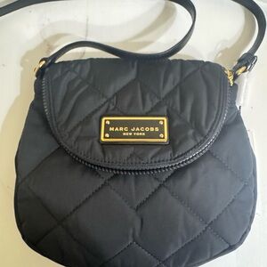Marc Jacobs Quilted Nylon Black Crossbody/Messenger Bag NWT!!